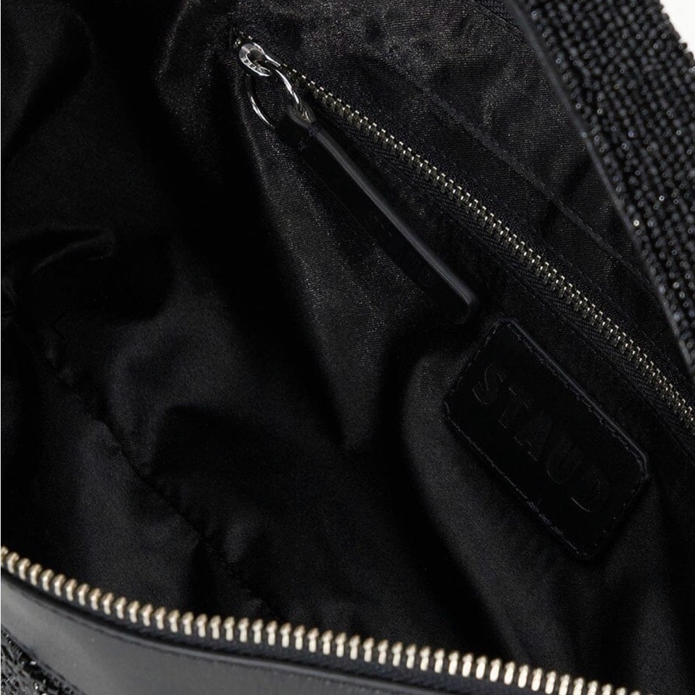 STAUD Black Demy Beaded Loop Wristlet - Picture 6 of 12
